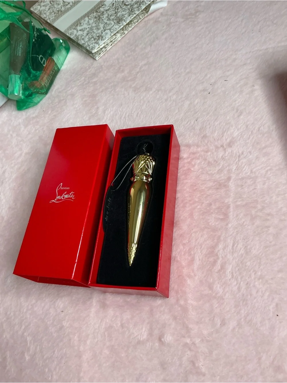 Christian Louboutin Black Gold Lipstick (Collectible)